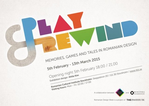 Play&Rewind- Amintiri, jocuri şi poveşti în designul românesc