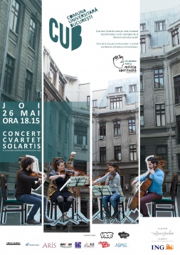 Cvartetul Solartis, concert @Comuna Universitară