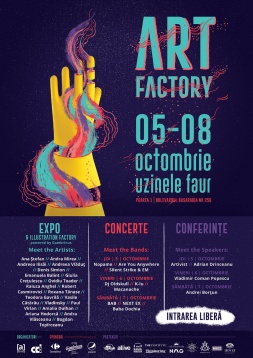 Art Factory revine la Uzinele FAUR între 5 și 8 octombrie