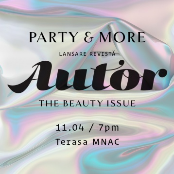 Revista AUTOR lansează al 6-lea număr - The Beauty Issue