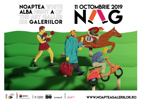 Vineri, 11 octombrie, Noaptea Albă a Galeriilor celebrează 13 ani în 13 orașe din țară