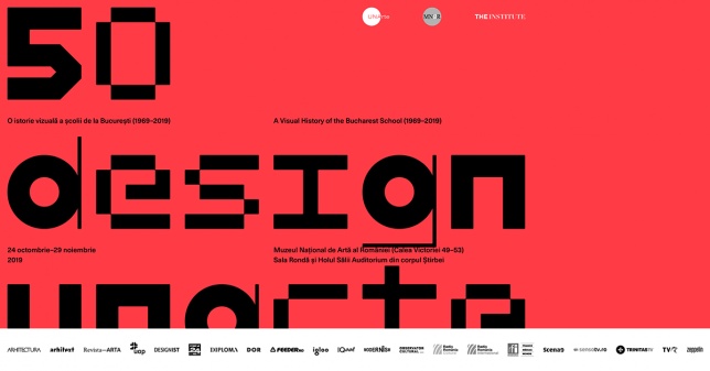 50 Design UNArte: o istorie vizuală a școlii de la București (1969-2019) | Expoziție aniversară la MNAR