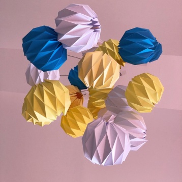 Adina Rusu, artist origami @Bauhaus