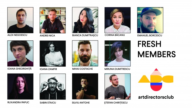 Art Directors Club România se extinde cu 13 noi membri