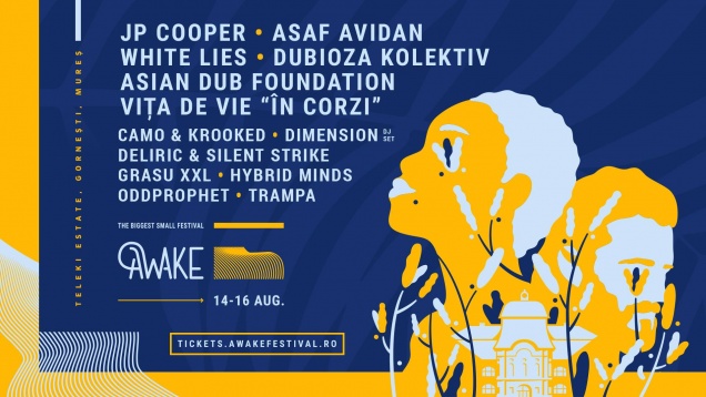 ASAF AVIDAN și WHITE LIES printre noii headlineri anunțați la  AWAKE Festival 2020