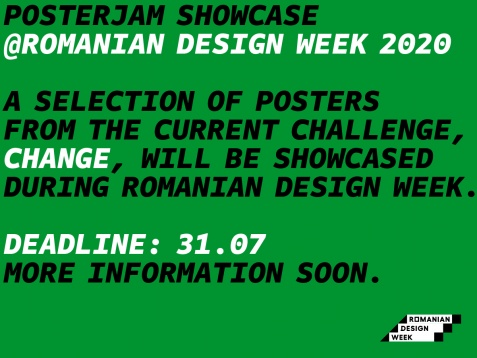 PosterJam Showcase @Romanian Design Week 