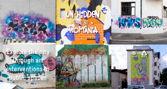 Descoperă un nou videoclip care dezvăluie picturi murale proaspete și intervenții de artă stradală pe zidurile Bucureștiului