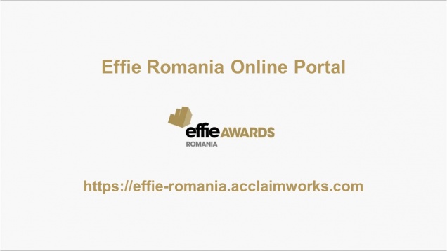 DEADLINE EXTENSION - Call for Entries Romanian Effie Awards 2020