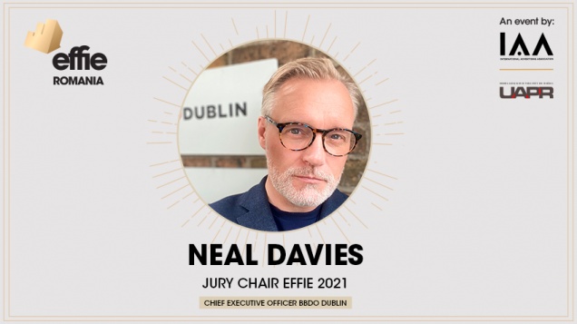 NEAL DAVIES EX-CEO EFFIE WORLDWIDE REVINE CA JURY CHAIR LA ROMANIAN EFFIE AWARDS 2021