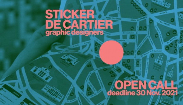 OPEN CALL pentru GRAPHIC DESIGNers: STICKER DE CARTIER