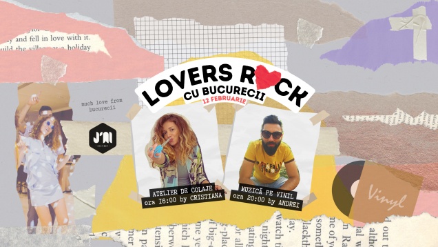 Lovers Rock – Atelier de colaje și muzică pe vinil