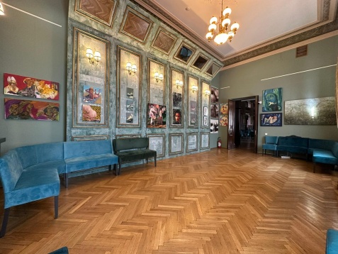 Celula de Artă inaugurează cea de-a cincea locație - Salonul permanent  de la Palatul Bragadiru