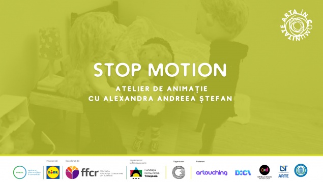 Stop Motion | Atelier de animație cu Alexandra Andreea Ștefan