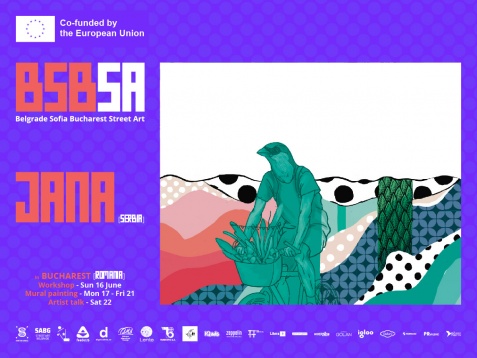 BSBSA găzduiește prima intervenție artistică creată de artista Jana Danilović în București