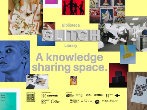 Biblioteca Glitch: spațiu pentru schimbul de idei dintre artă și design