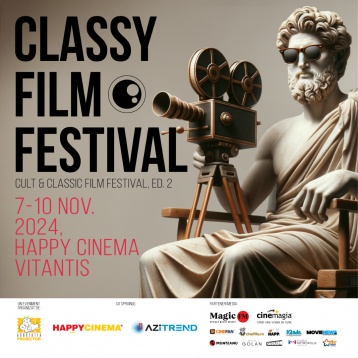   Classy Film Festival – Ediția a II-a va avea loc  între 7-10 noiembrie 2024 la Happy Cinema, București