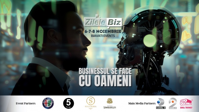 Cel mai influent eveniment de business, Zilele Biz, are loc pe 6, 7 și 8 noiembrie, în București