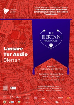 Proiectul „Culture & Cultures. Connecting the Dots” lansează turul audio al satului Biertan de Ziua Patrimoniului Mondial UNESCO în România