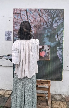 Meron Gallery găzduiește prima expoziție solo a artistei Maia Ștefana Oprea în Cluj-Napoca -  My Old Growth Trees
