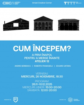 Expoziția CUM ÎNCEPEM? A privi înapoi, pentru a merge înainte @Amzei Creative Corner