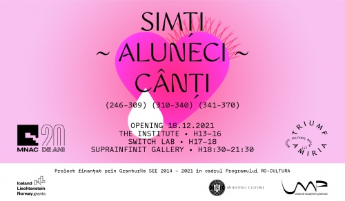 TRIUMF AMIRIA. Muzeul Culturii Queer [?]  extinde expoziția „SIMȚI ~ ALUNECI ~ CÂNȚI” în trei noi locații