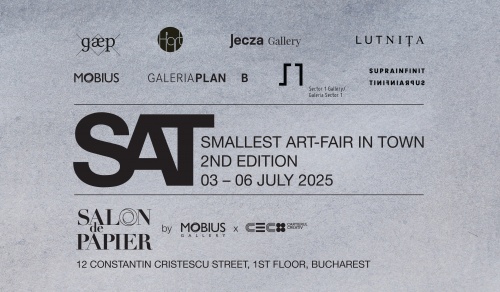 SAT – singurul târg de artă din România dedicat lucrărilor pe hârtie revine cu a doua ediție