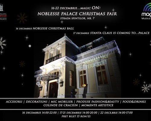 Noblesse Palace Christmas Fair – Magic ON!