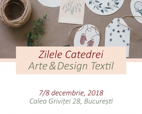 Zilele Catedrei Arte & Design Textil