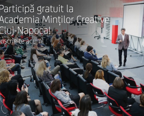  Academia Minților Creative, programul de educație antreprenorială UniCredit Bank, vine la Cluj-Napoca