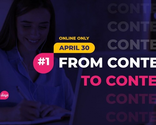 WeContent lansează ContentDays, seria de conferințe online dedicate content-ului