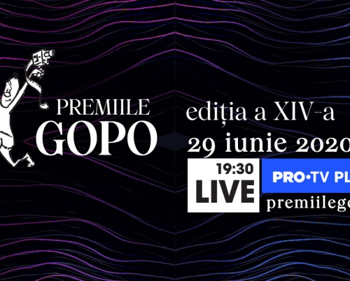 Gala Premiilor Gopo: 29 iunie, ora 19:30, LIVE pe PRO TV PLUS și premiilegopo.ro