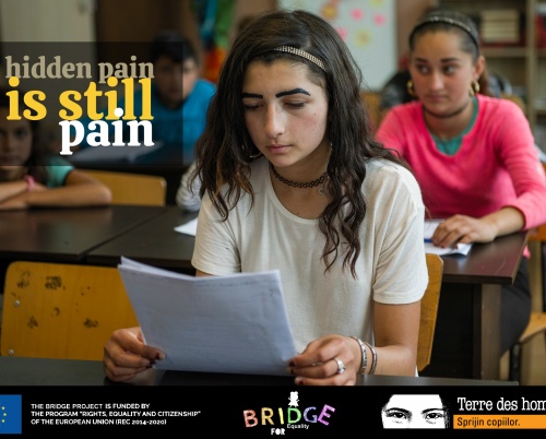 Campania "Hidden pain is still pain" - violența de gen nu trebuie ascunsă