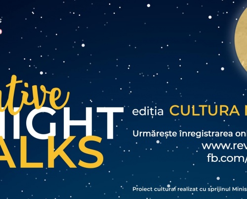  8 speakeri au povestit despre cum se poate integra tradiția în industriile creative şi culturale la Creative Night Talks – ediția Cultura Națională 