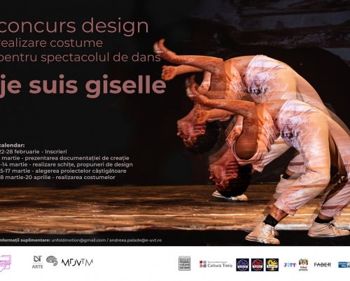 Timișoara devine casă pentru dansul contemporan - Unfold Motion caută tineri designeri și arhitecți pentru „Je suis Giselle”