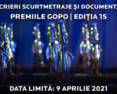 Premiile Gopo 2021: apel de înscrieri pentru categoriile de documentar și scurtmetraj