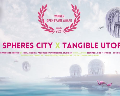 The Spheres City x Tangible Utopias câștigă Open Frame Award