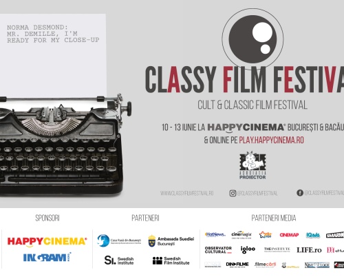 Acces gratuit la filme clasice și evenimente la CLASSY FILM FESTIVAL