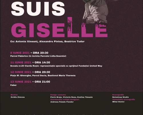 O reinterpretare în manieră contemporană ale baletului romantic „Je suis Giselle” | 5 – 13 iunie, Timișoara