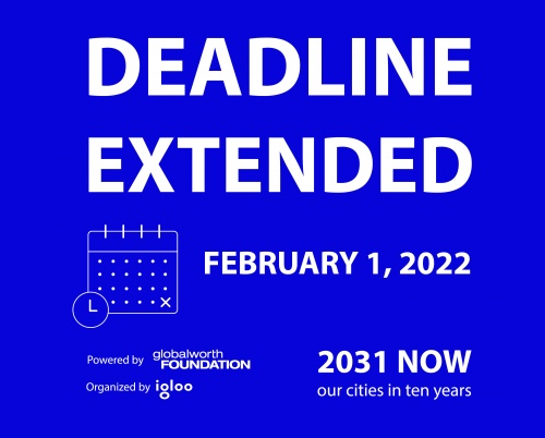 Fundația Globalworth și Igloo anunță prelungirea perioadei de înscriere  la competiția 2031 NOW_our cities in 10 years