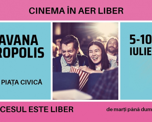 Caravana Metropolis- cinema în aer liber ajunge pentru prima dată la Tulcea