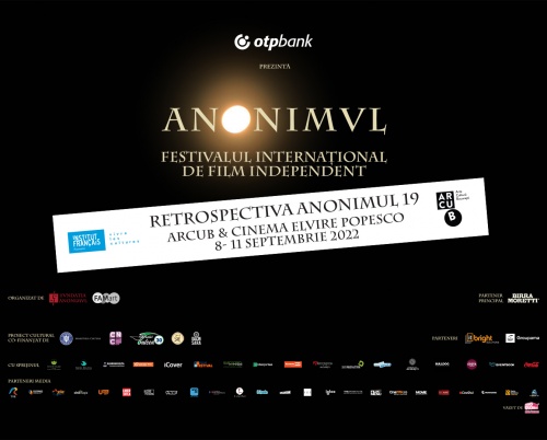 Retrospectiva ANONIMUL 2022, 8-11 septembrie, la Cinema Elvire Popesco și ARCUB