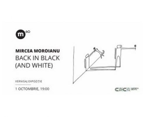Back in Black (and White), expoziție de Mircea Moroianu în cafeneaua M60