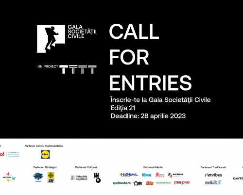 The Institute dă startul înscrierilor în competiția Gala Societăţii Civile