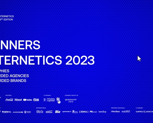 Publicis România a fost desemnată Agenția Anului la Internetics 2023