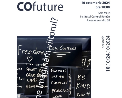 Expoziția „COcityCOfuture” la sediul ICR: Orașul viitorului imaginat de arh. Emil Ivănescu