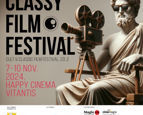   Classy Film Festival – Ediția a II-a va avea loc  între 7-10 noiembrie 2024 la Happy Cinema, București