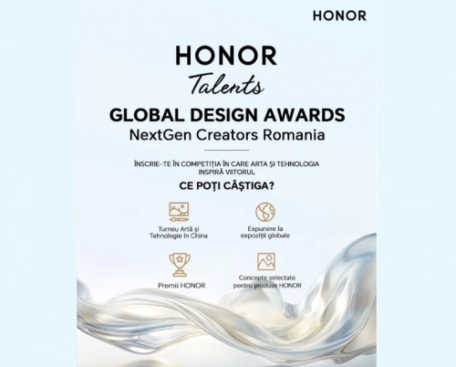 Designerii și artiștii digitali români se pot înscrie într-un concurs internațional, organizat de HONOR