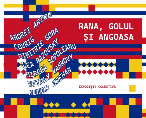 Calciu Space deschide expoziția „Rana, Golul și Angoasa”, parte din proiectul cultural „Roșu, Galben și Albastru?”